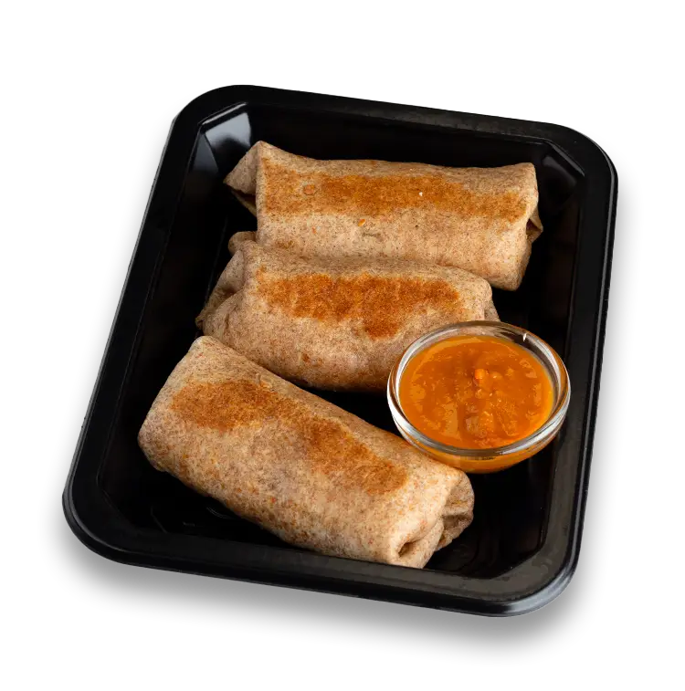 Cheesy Breakfast Burrito | ProMeals Menu